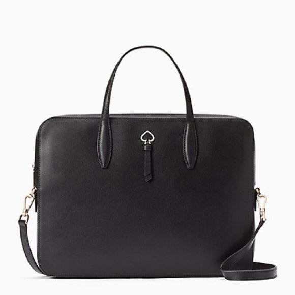 kate spade Handbags - $198/$329 New!! KATE SPADE black laptop bag